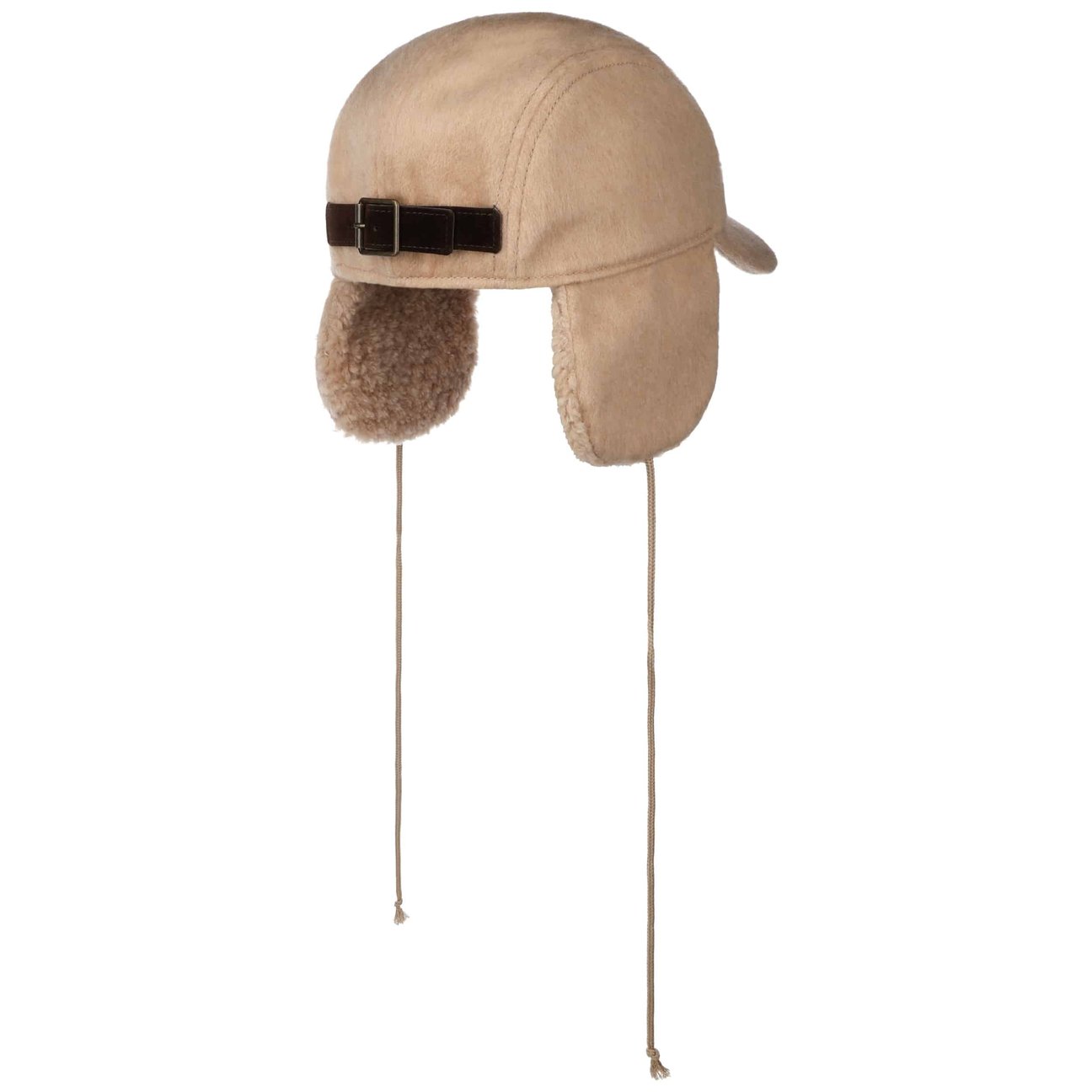 Riccardo Alpacka Cap med Öronlappar beige 4