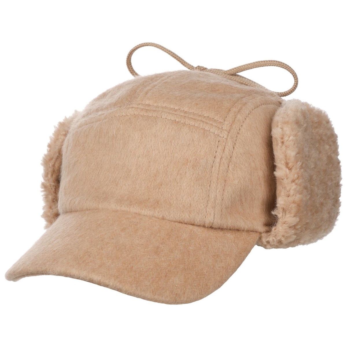Riccardo Alpacka Cap med Öronlappar beige 7