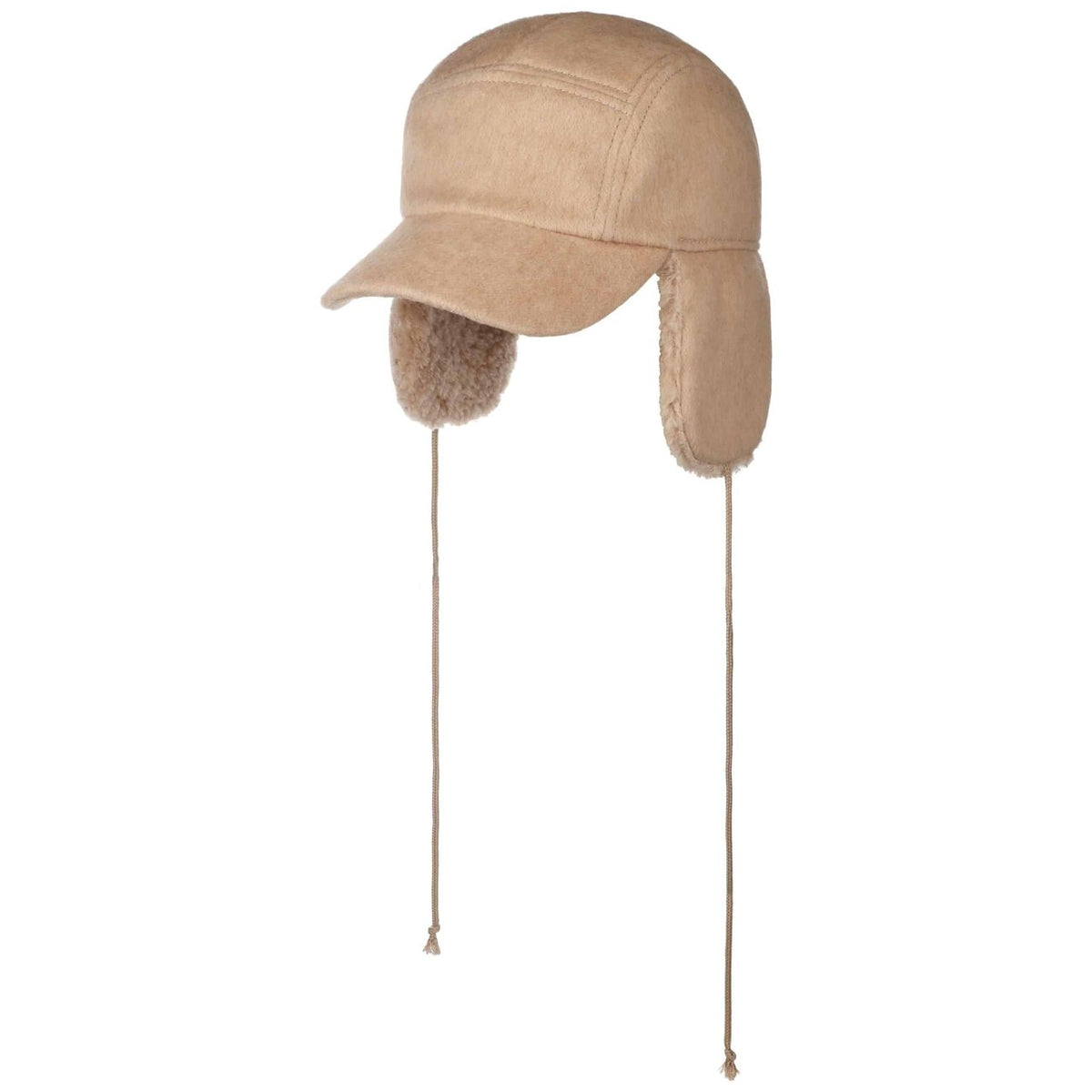 Riccardo Alpacka Cap med Öronlappar beige 1