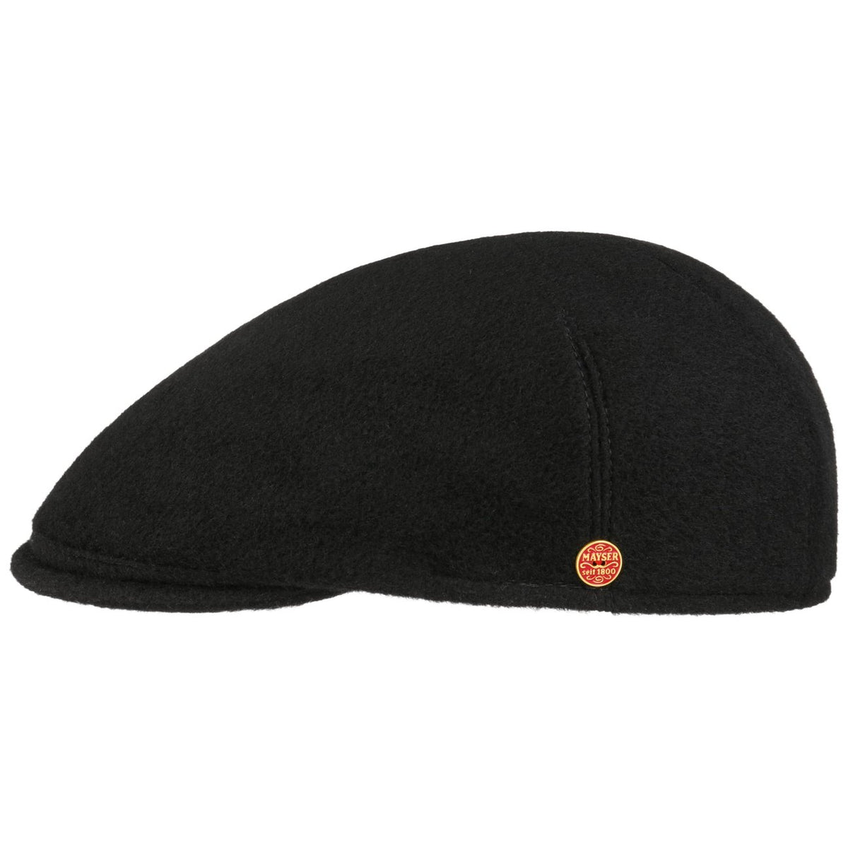 Sidney Alpaka Flatcap mit Ohrenklappen schwarz 12