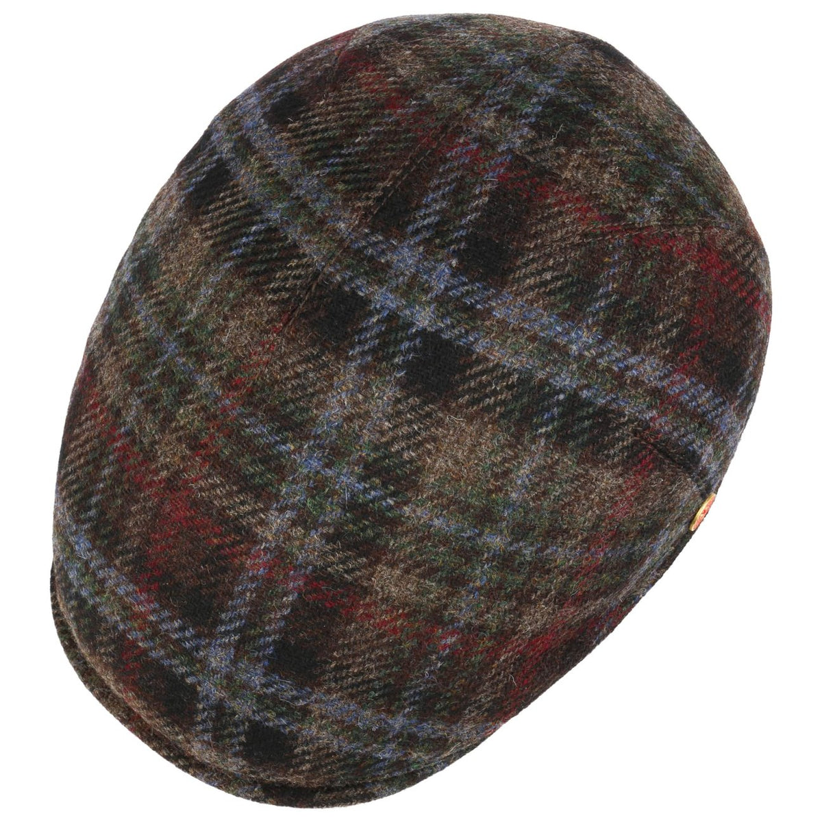 Sidney Virgin Wool Flatcap braun 2
