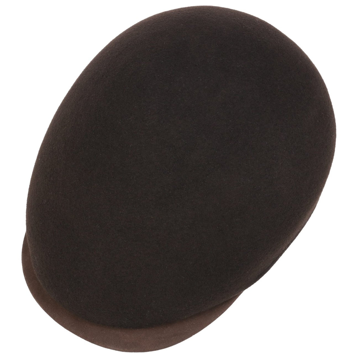 Twotone Dan Wool Flat Cap dunkelbraun 2