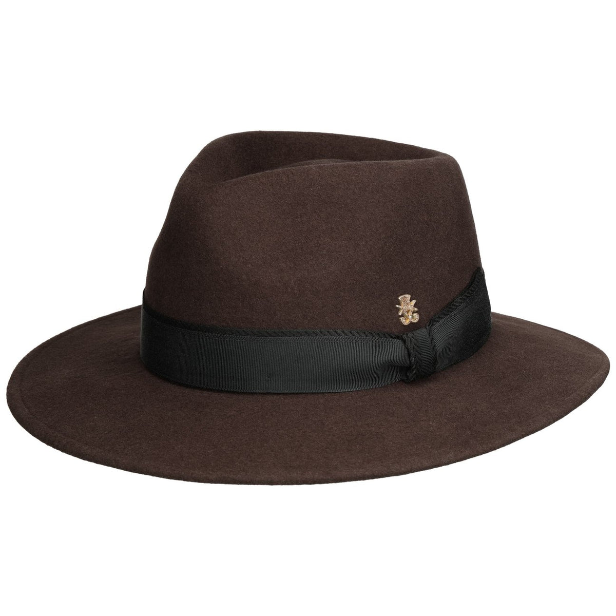 Premium Felt Blend Wollhut Zechbauer dunkelbraun 1