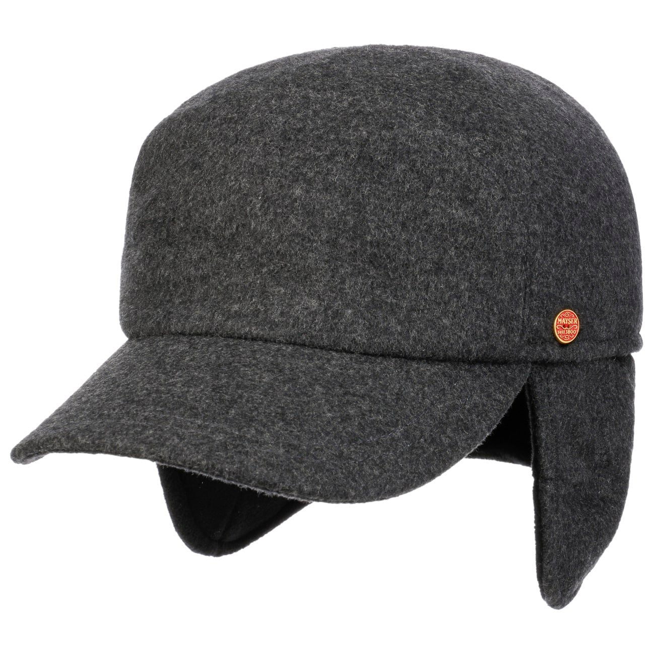 Premium Ear Warmer Baseball Cap anthrazit 