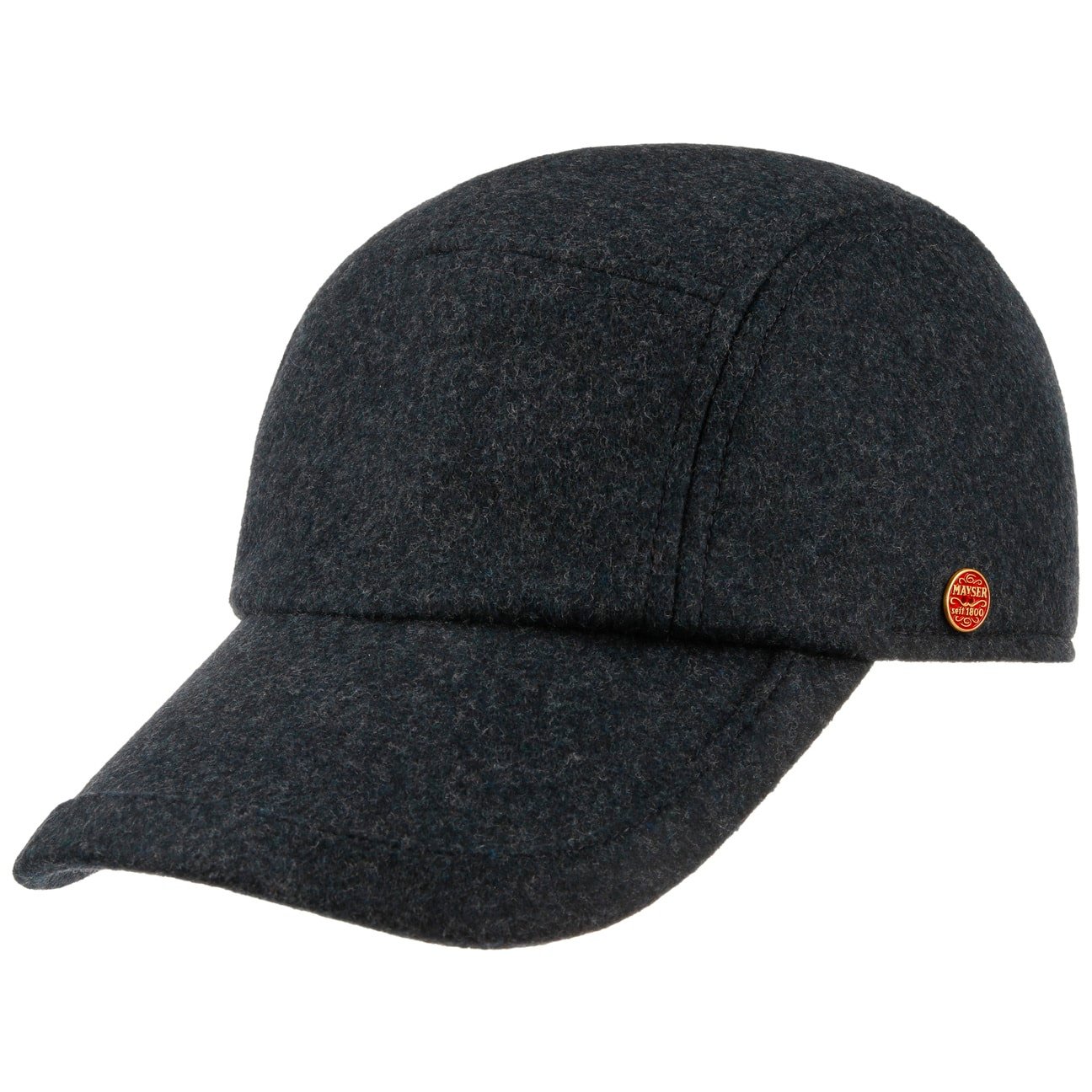 Tino Sympatex Ohrenklappen Cap blau-meliert 36