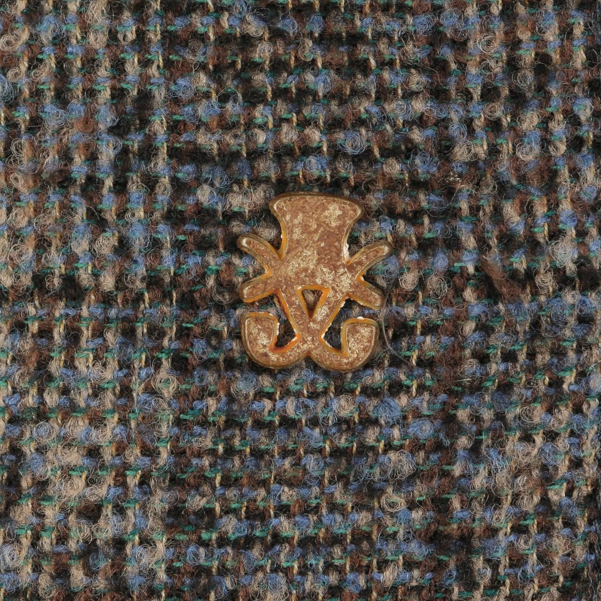 Phil Boucle Wool Zechbauer Herreskjerf blau 3