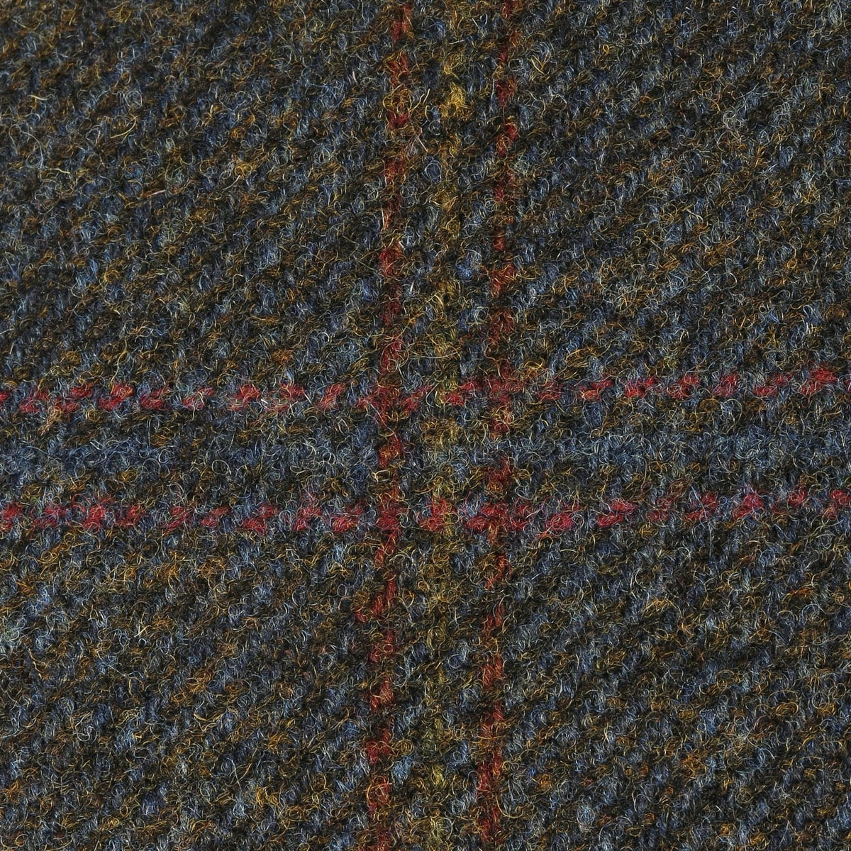 Shetland Wool Army Cap blau-grün 7