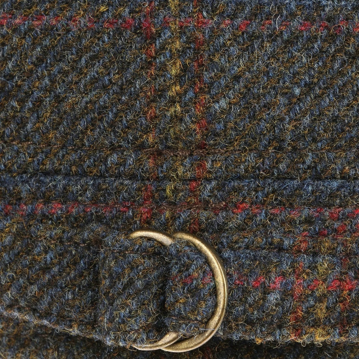 Shetland Wool Army Cap blau-grün 8