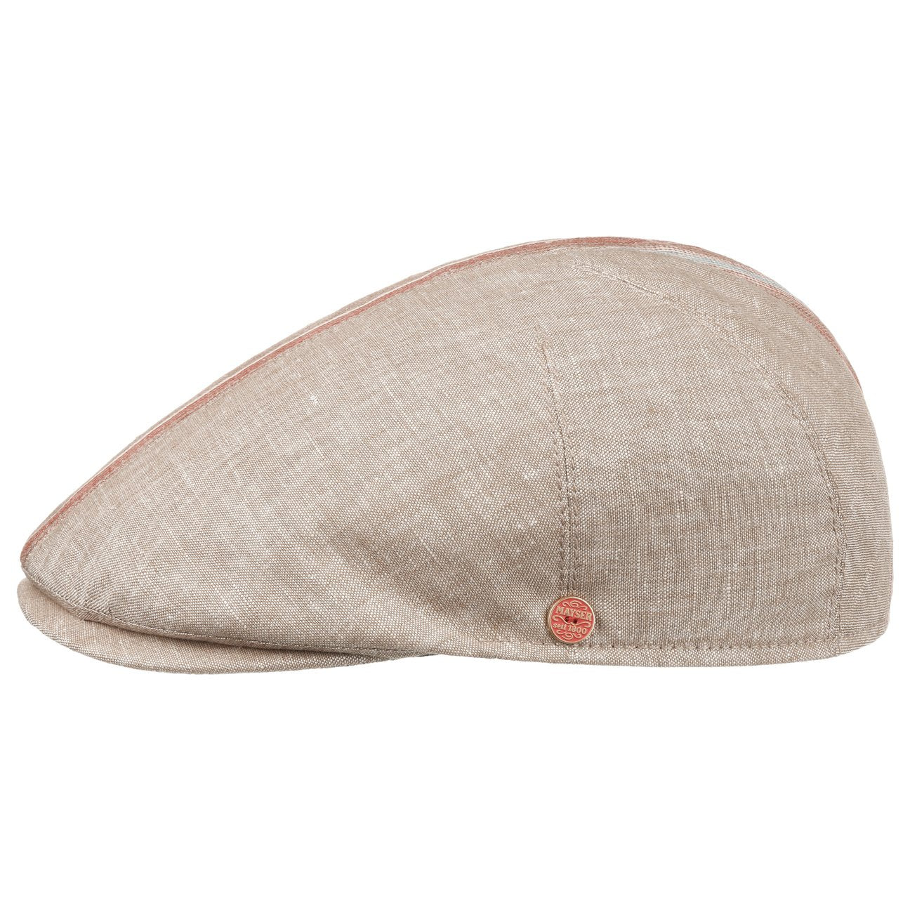 Jasper Stripes Linnen Cap beige 