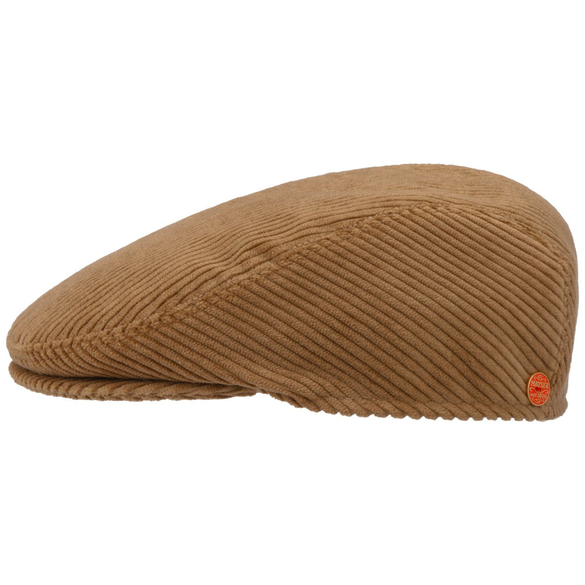 Erik Cord Flat Cap camel 2
