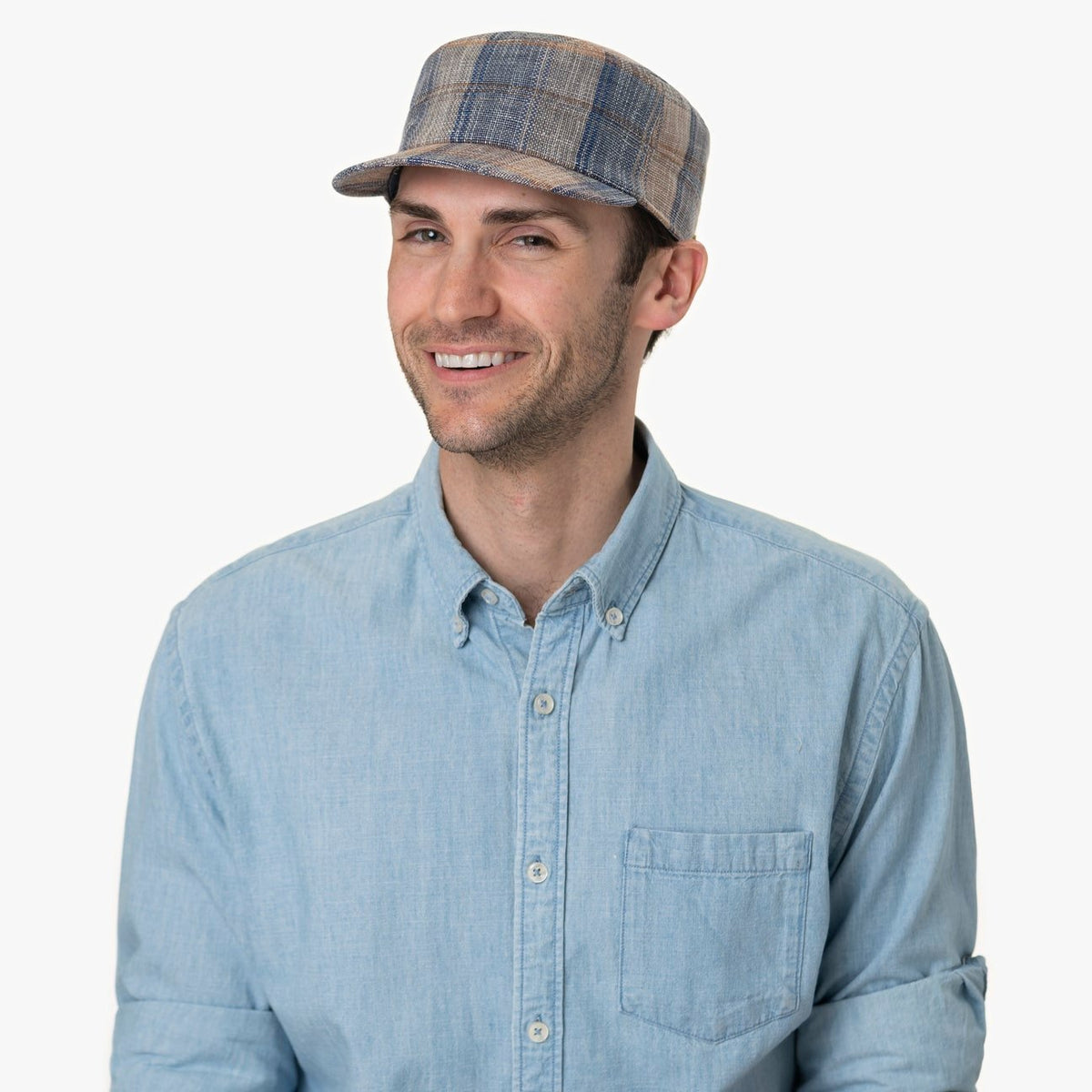 Sören Check Army Cap Modell 1
