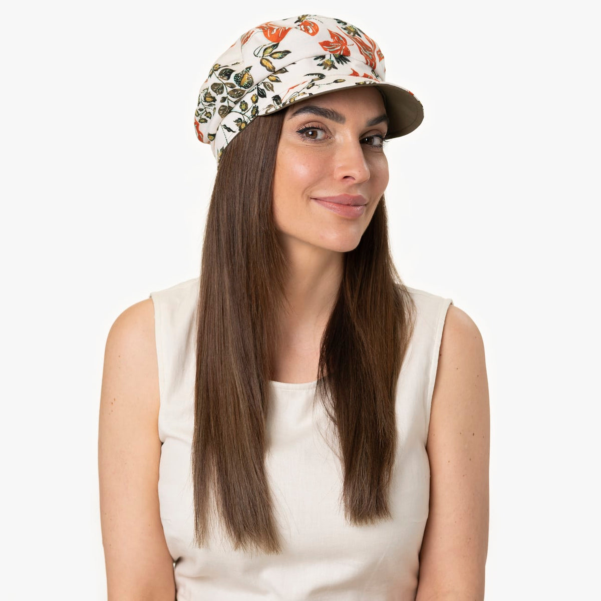 Kendy Flower Vendbar Skipperlue Modell 2