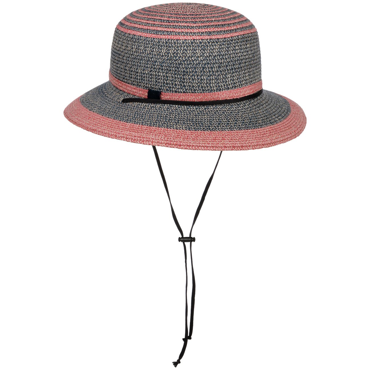 Chapeau de soleil Cilly avec mentonnière blau-rot 