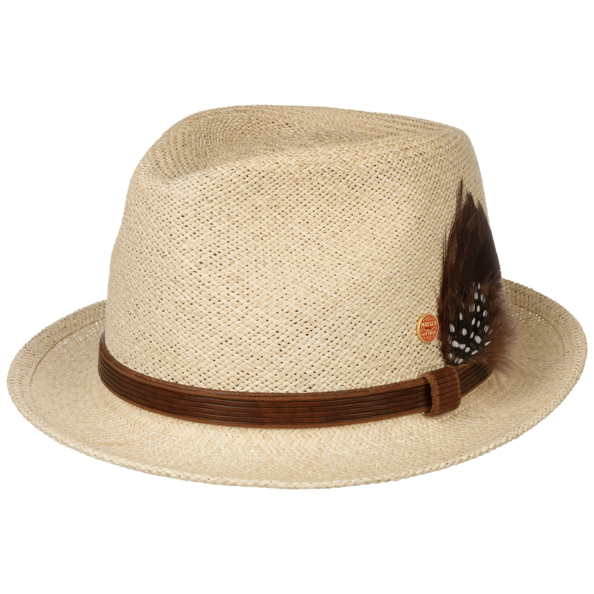 Small Brim Panama-Hatt natur 1