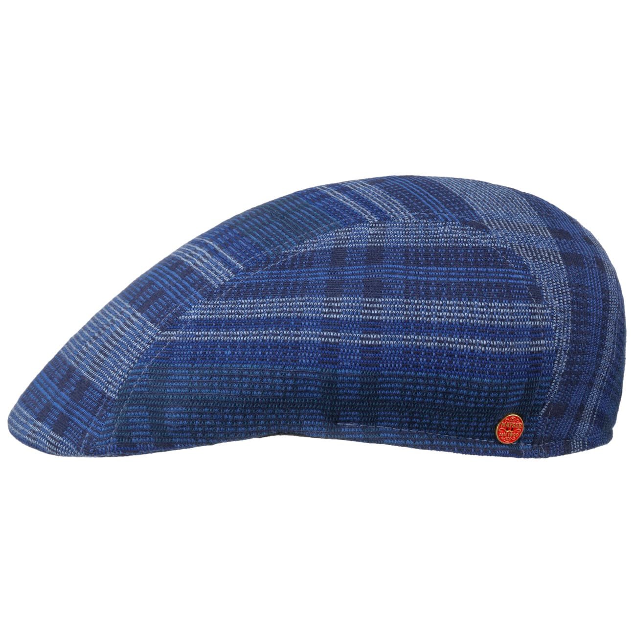 Prince Soft Cotton Mix Flat Cap blau 