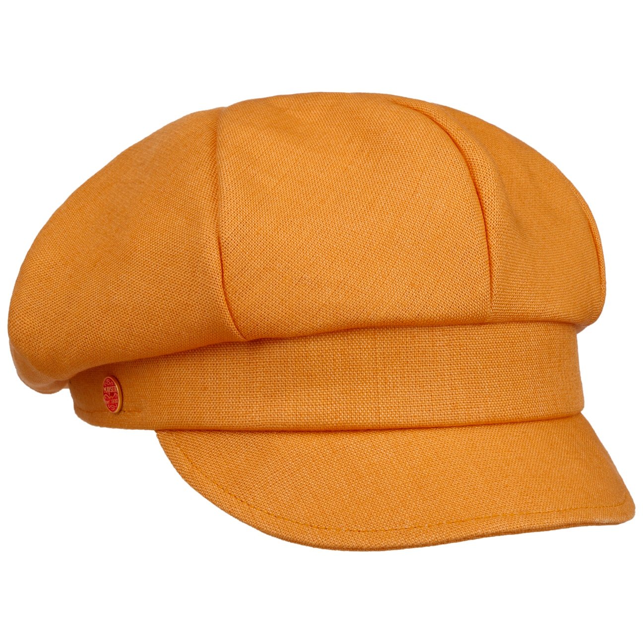 Uni Linen Balloon Cap gelb 