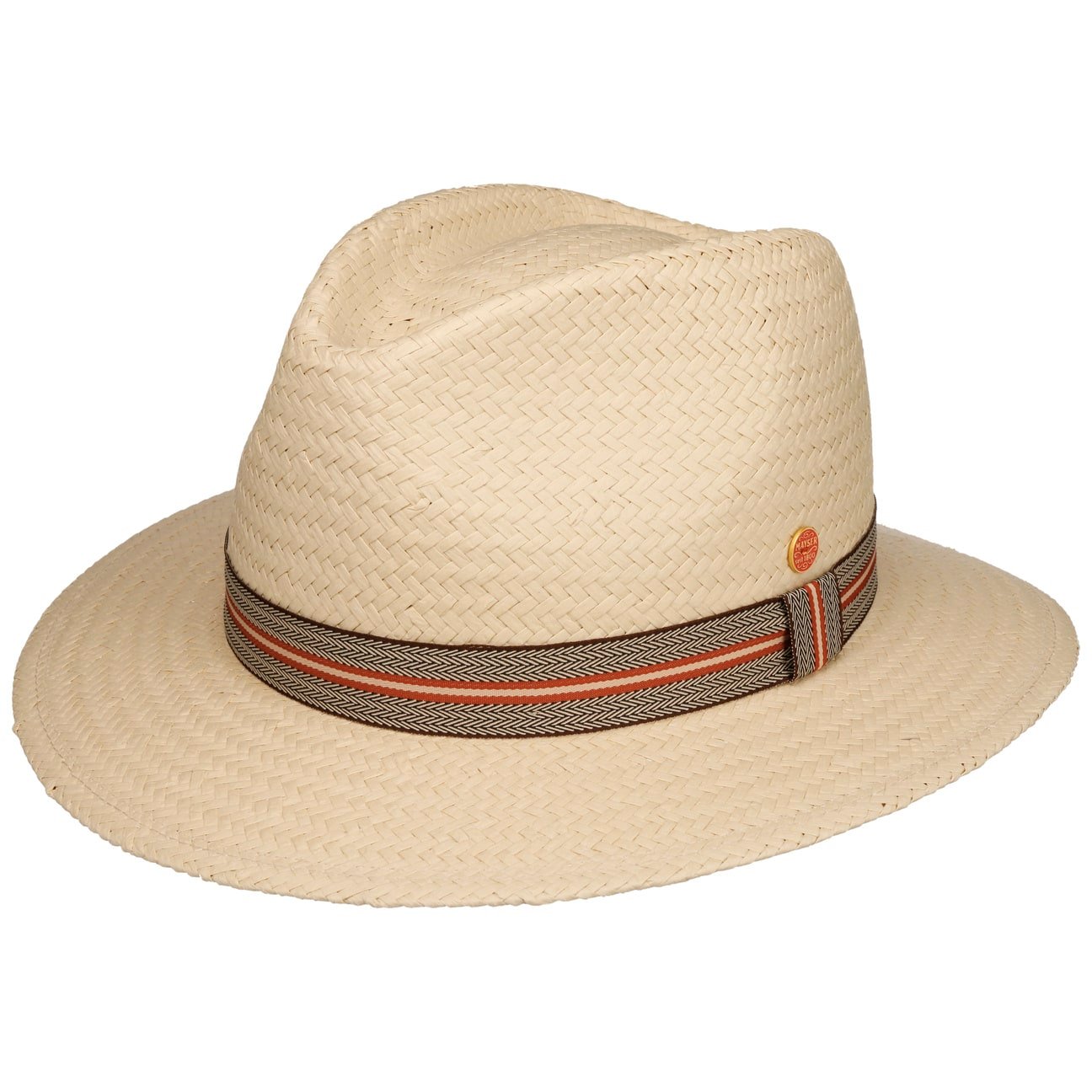 Mathis Striped Band Straw Hat natur 