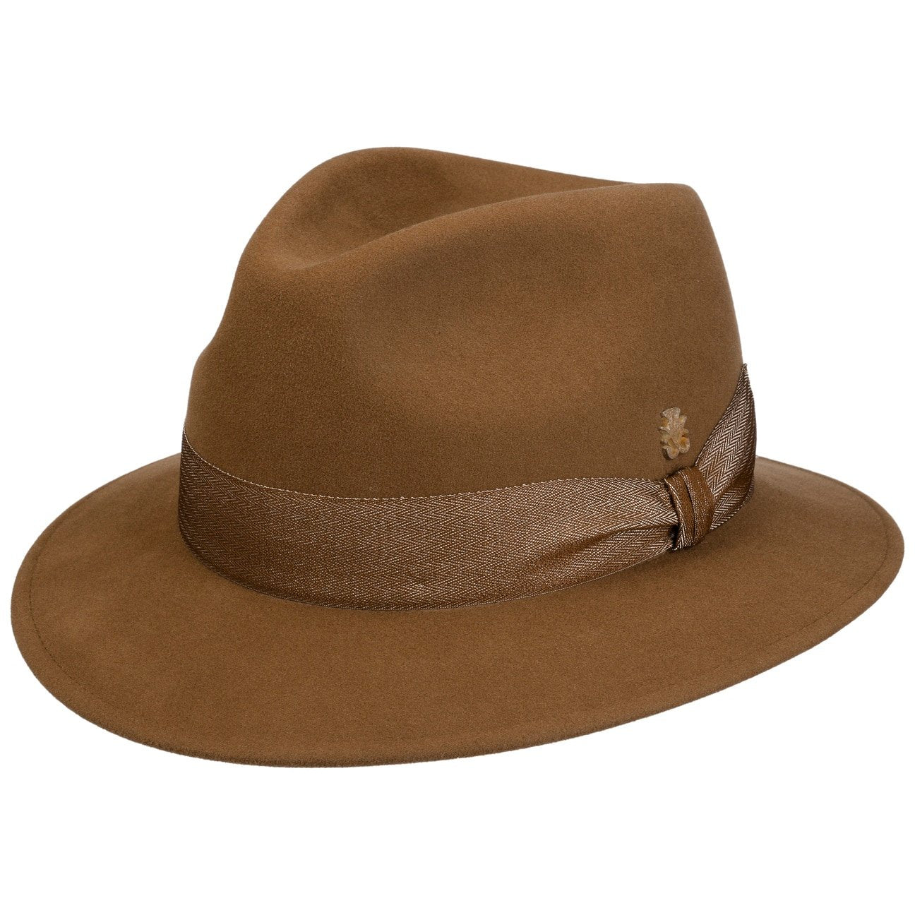 Jake Velvet Traveller Wool Hat Zechbauer braun 