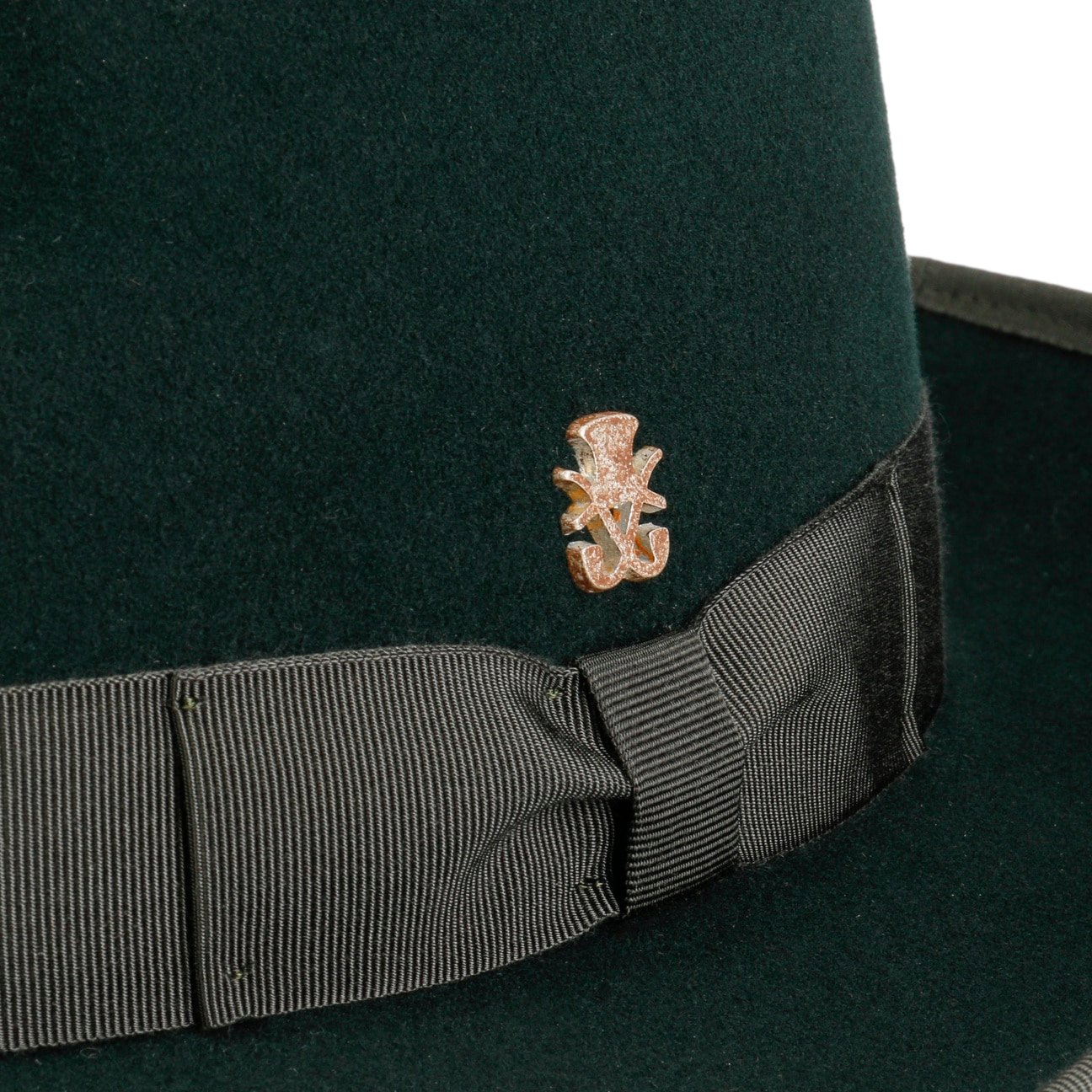 Marcelo Bogart Wool Felt Hat Zechbauer dunkelgrün 10