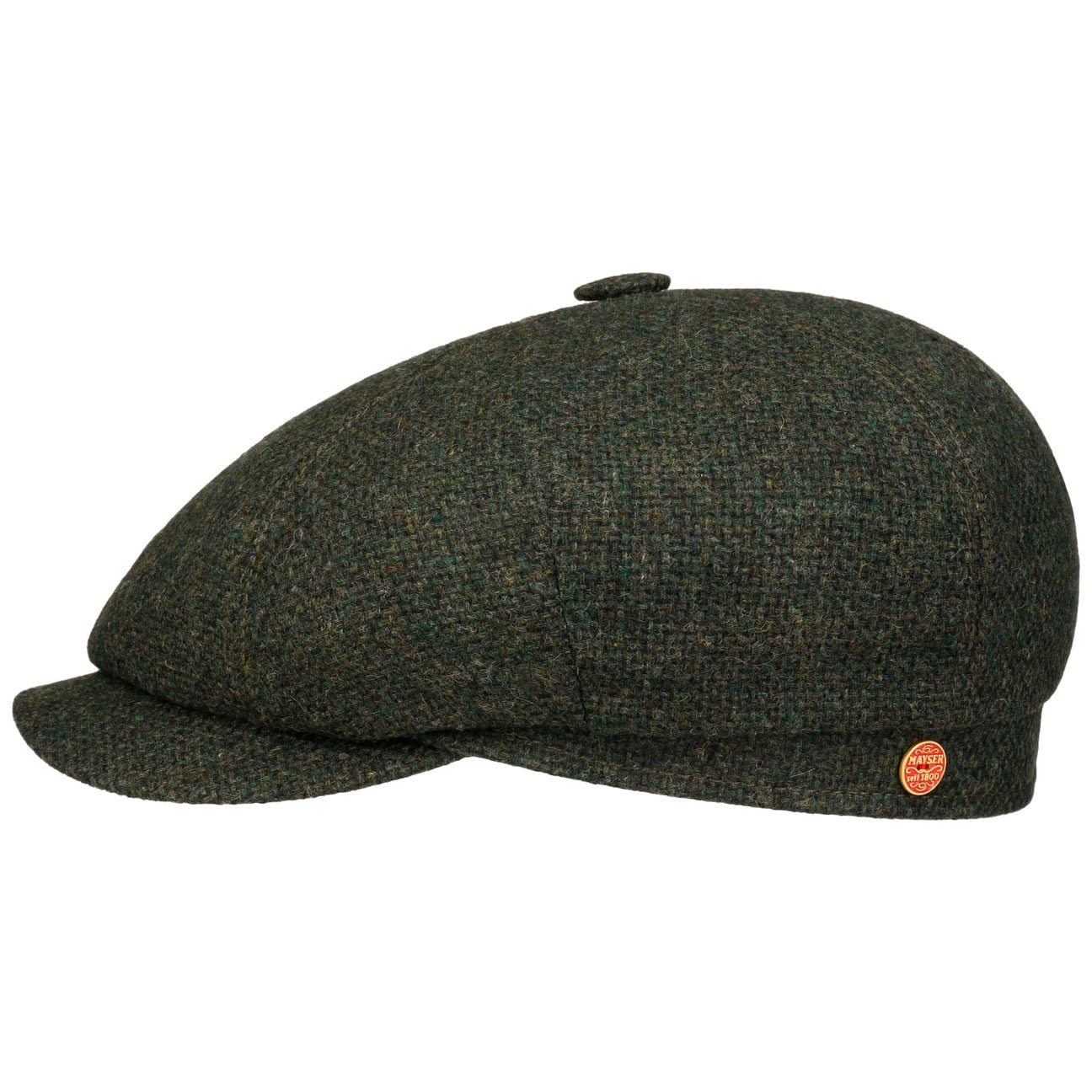 Seven Hunter Flat Cap oliv 