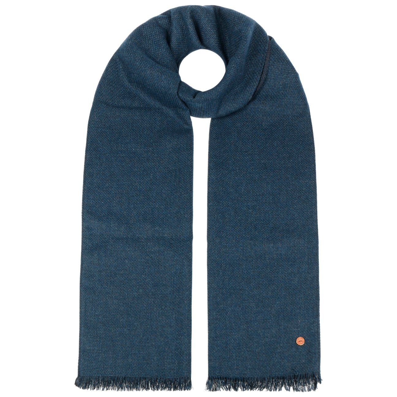 Uni Premium Wool Scarf dunkelblau 1