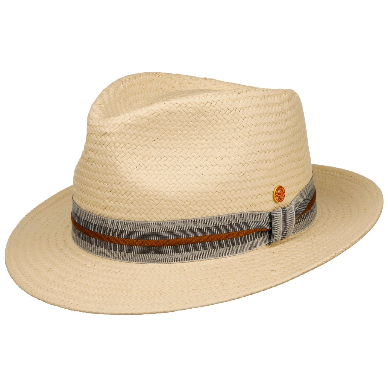 Maleo Trilby Straw Hat natur 