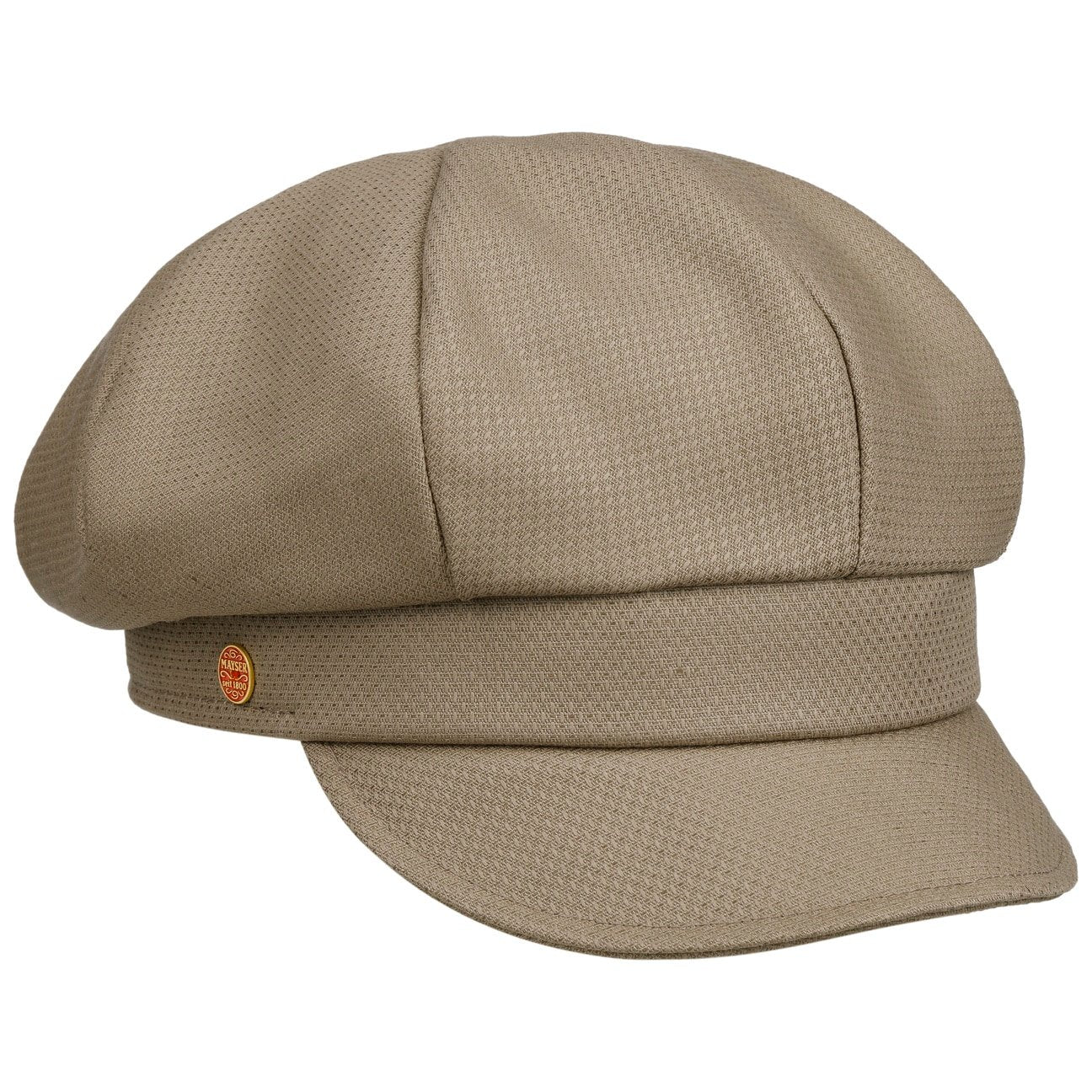 Casquette gavroche Anja Light Cotton taupe 