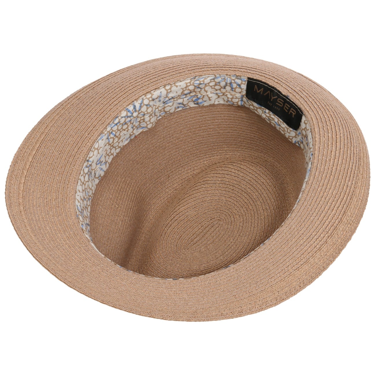 Cappello di Paglia Trilby New Classic Maleo beige 5