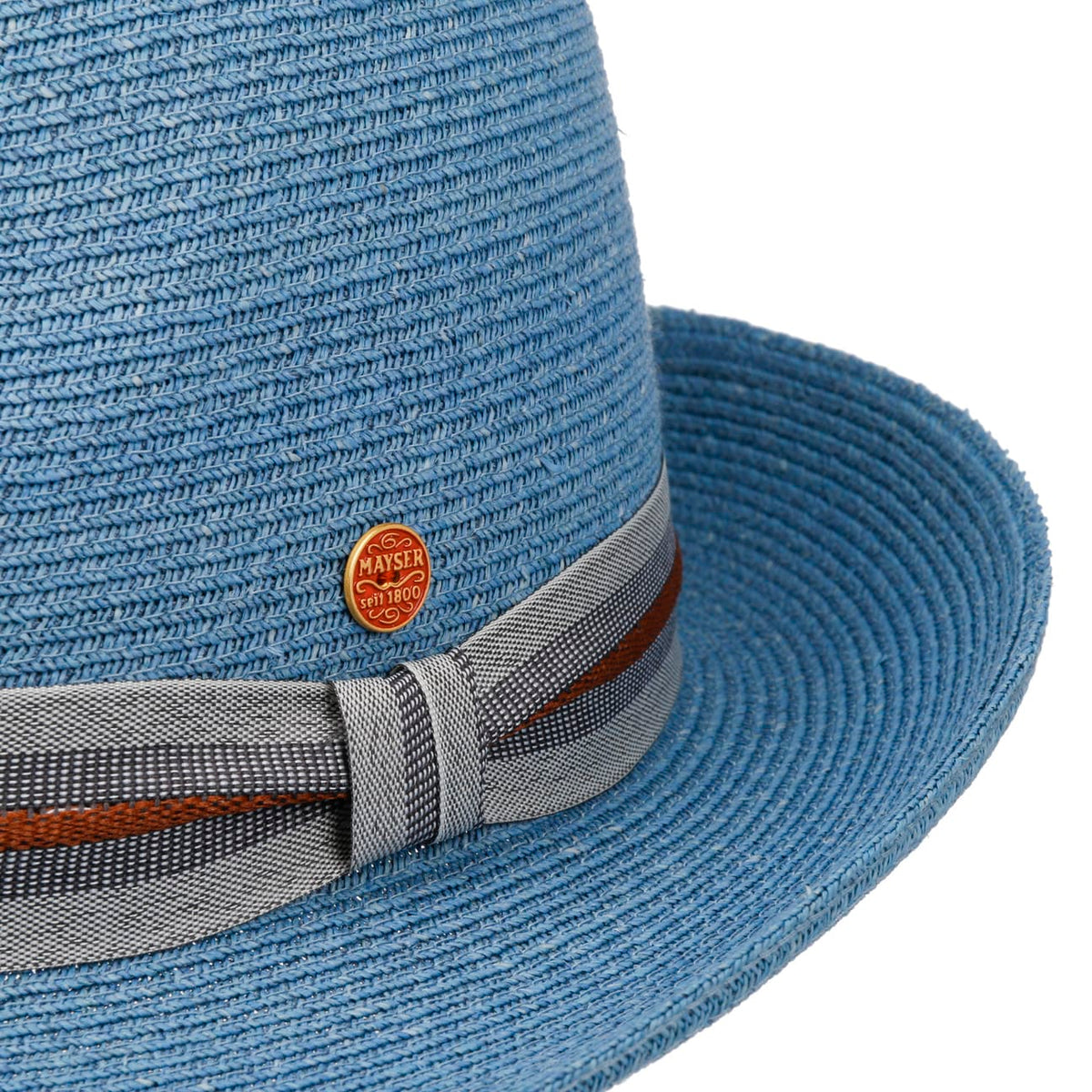 Sombrero De Mujer Tipo Outback/Panamá, De Lana Elástica, Con Borde Ancho Y Cinta Decorativa - Ideal Para Verano Y Días Soleados