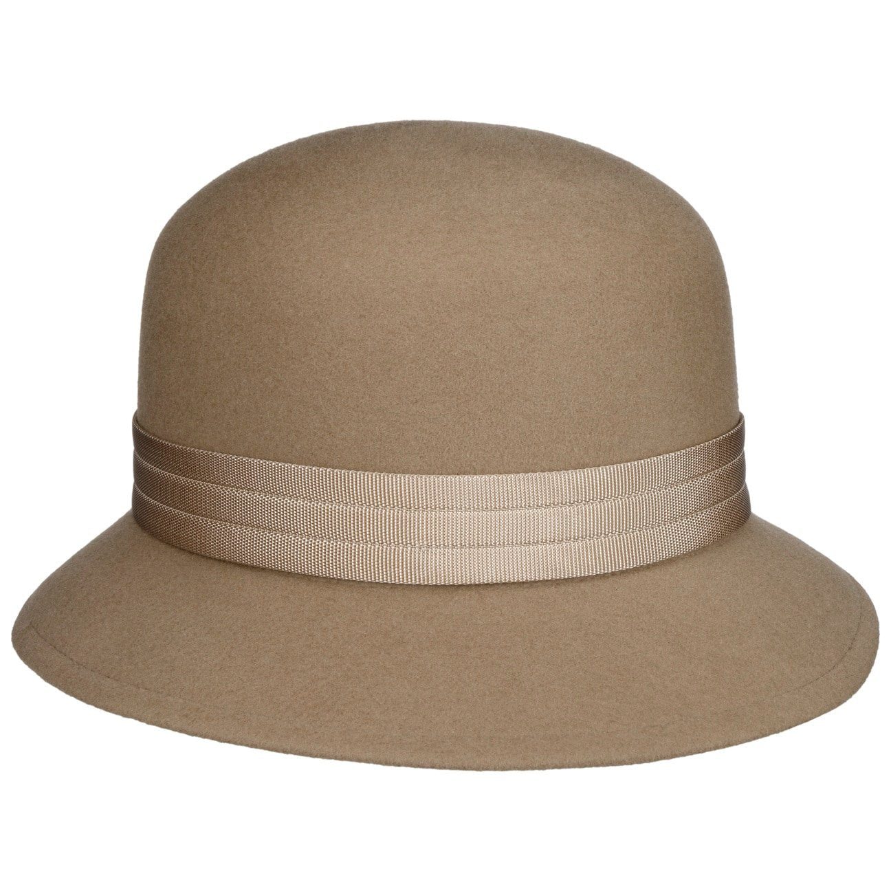 Bonnet en laine Uni Susanne beige 