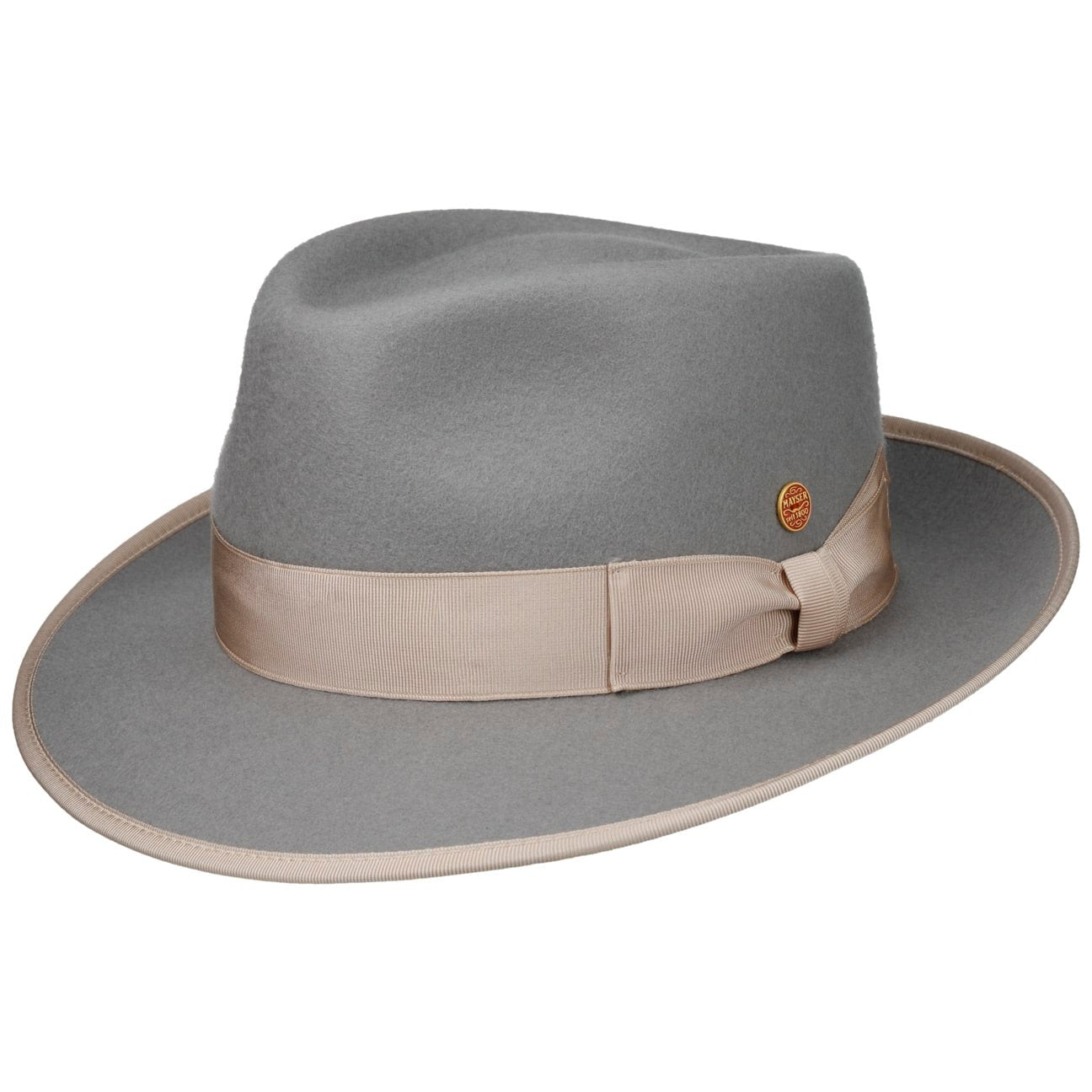 Mio Twotone Wool Hat hellgrau 