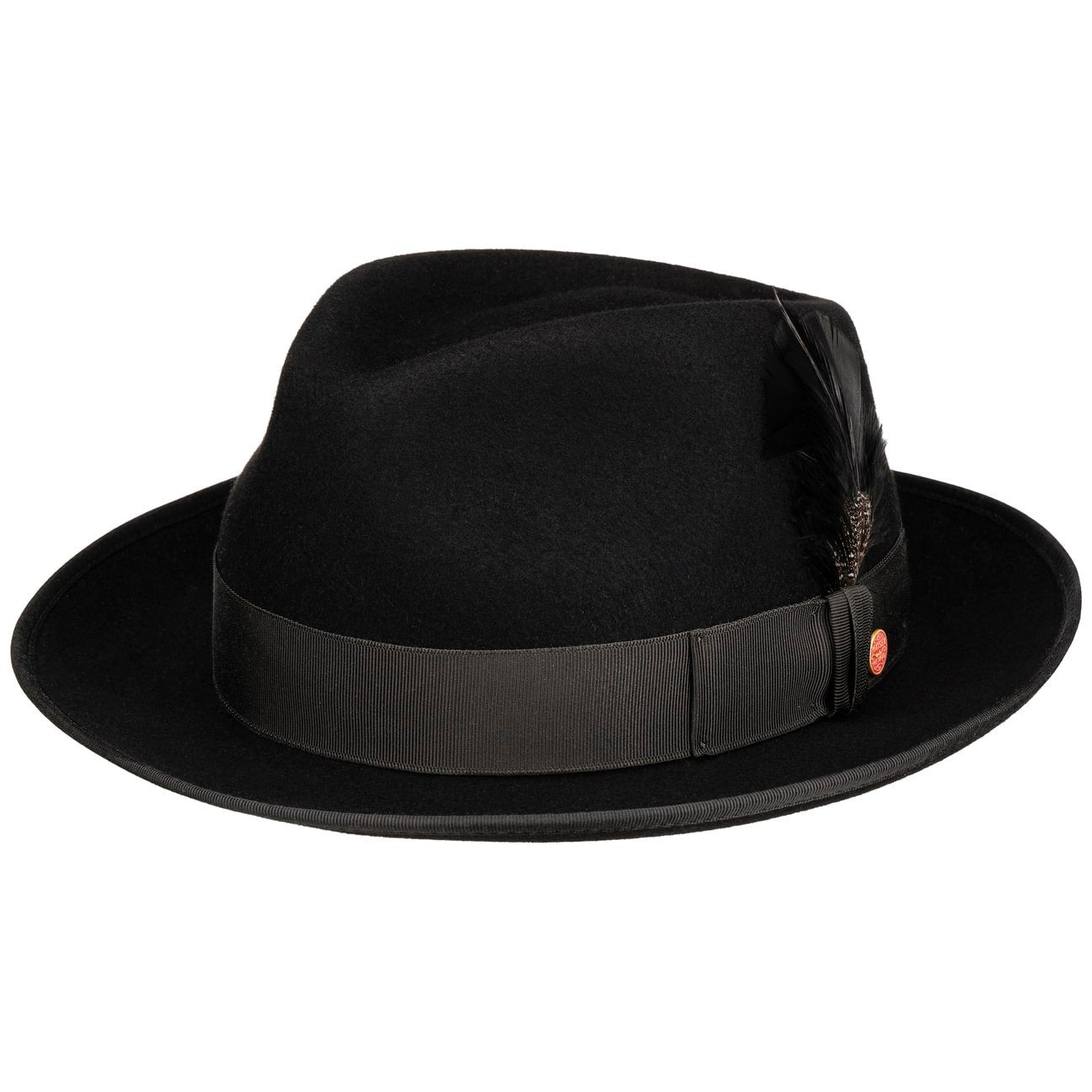 Bonnet en laine Janne's Player schwarz 5