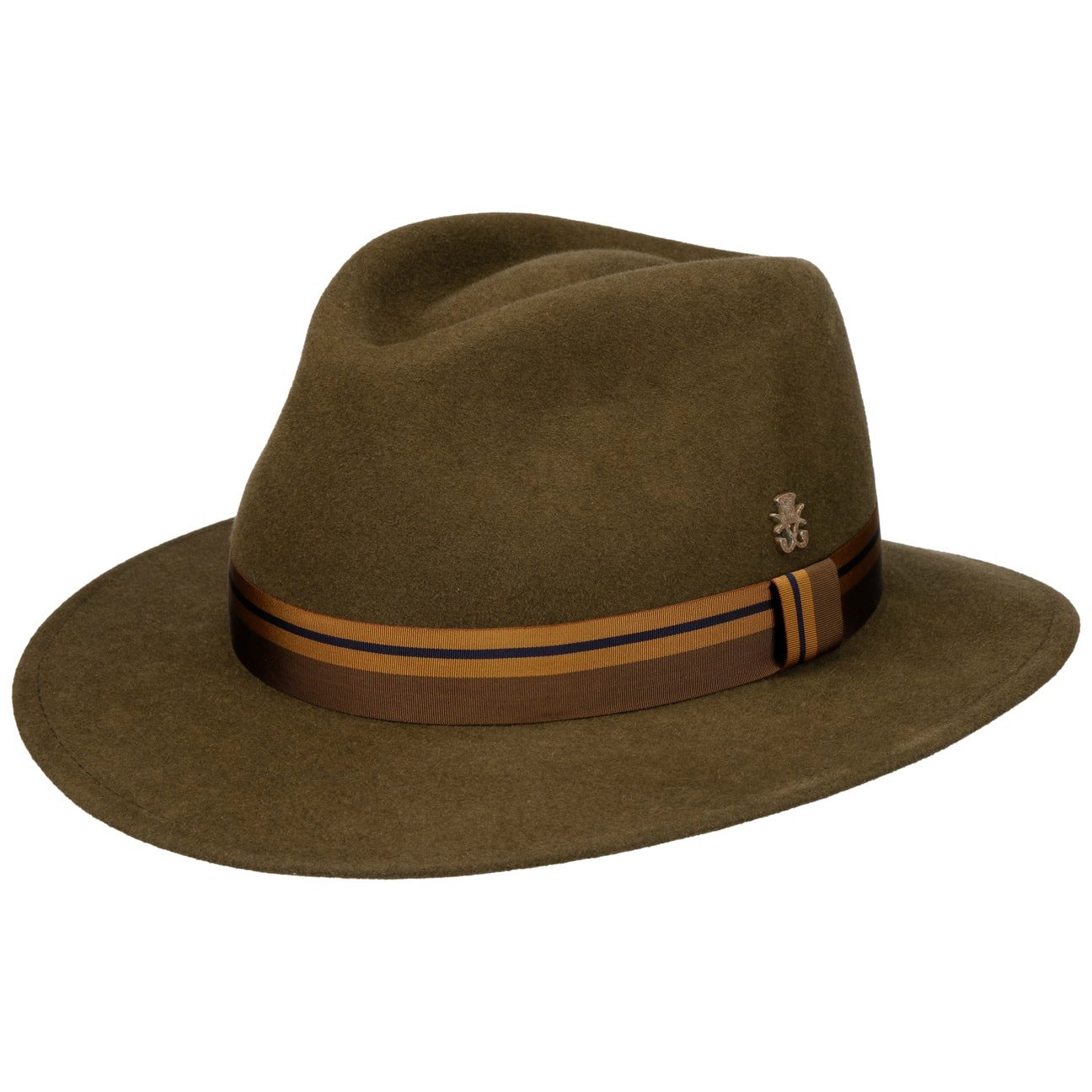Chapeau feutre voyageur Zechbauer braun 