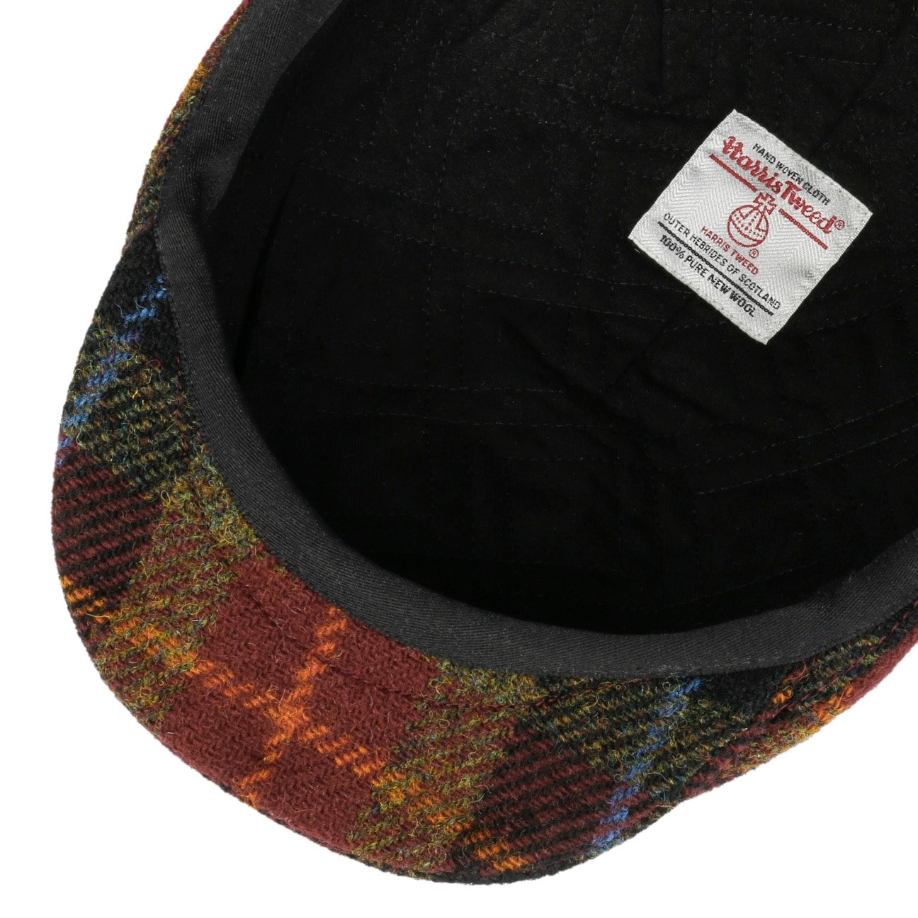 Sidney Harris Tweed Flatcap bordeaux 4
