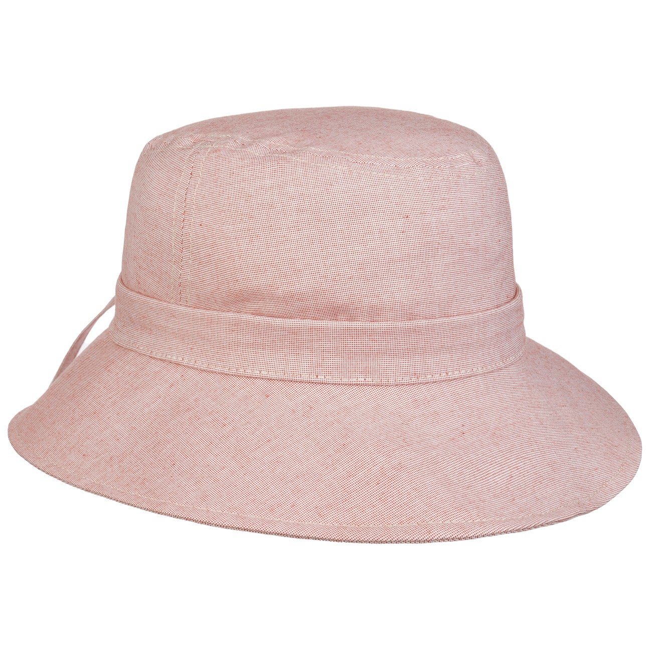 Uni Bucket Stoffhut mit UV-Schutz rot 