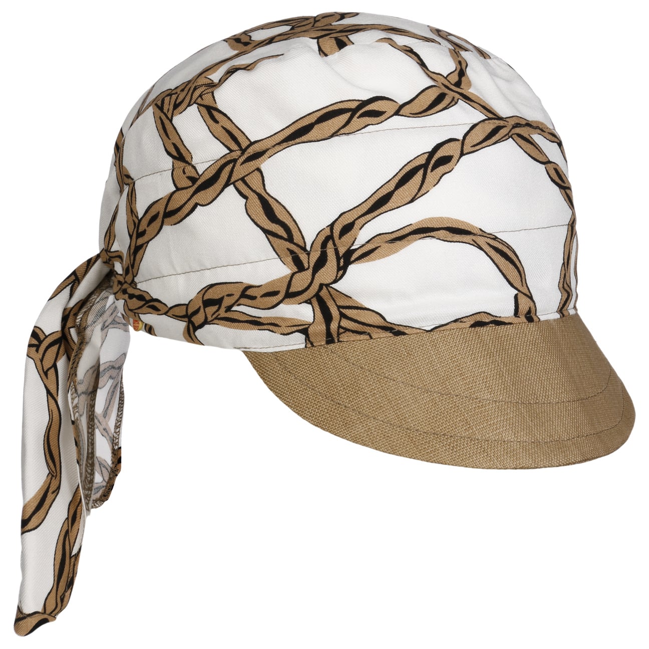Millie Graphics Bandana Cap beige 