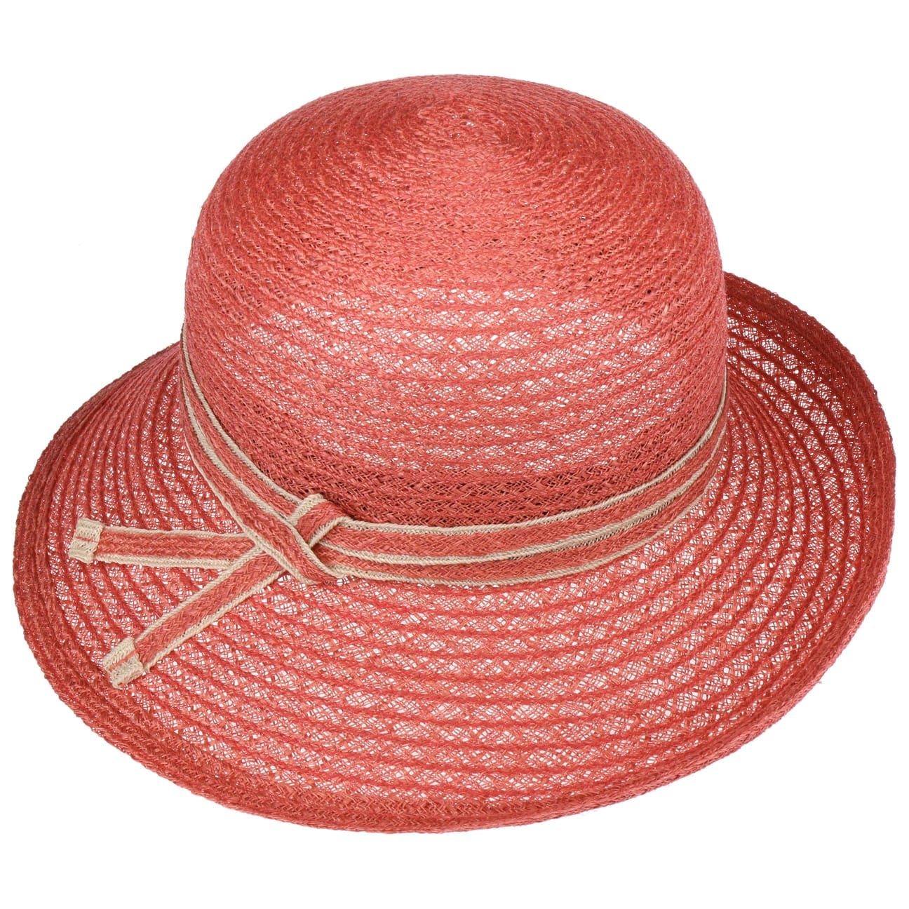 Mandy Varona Hemp Hat koralle 12