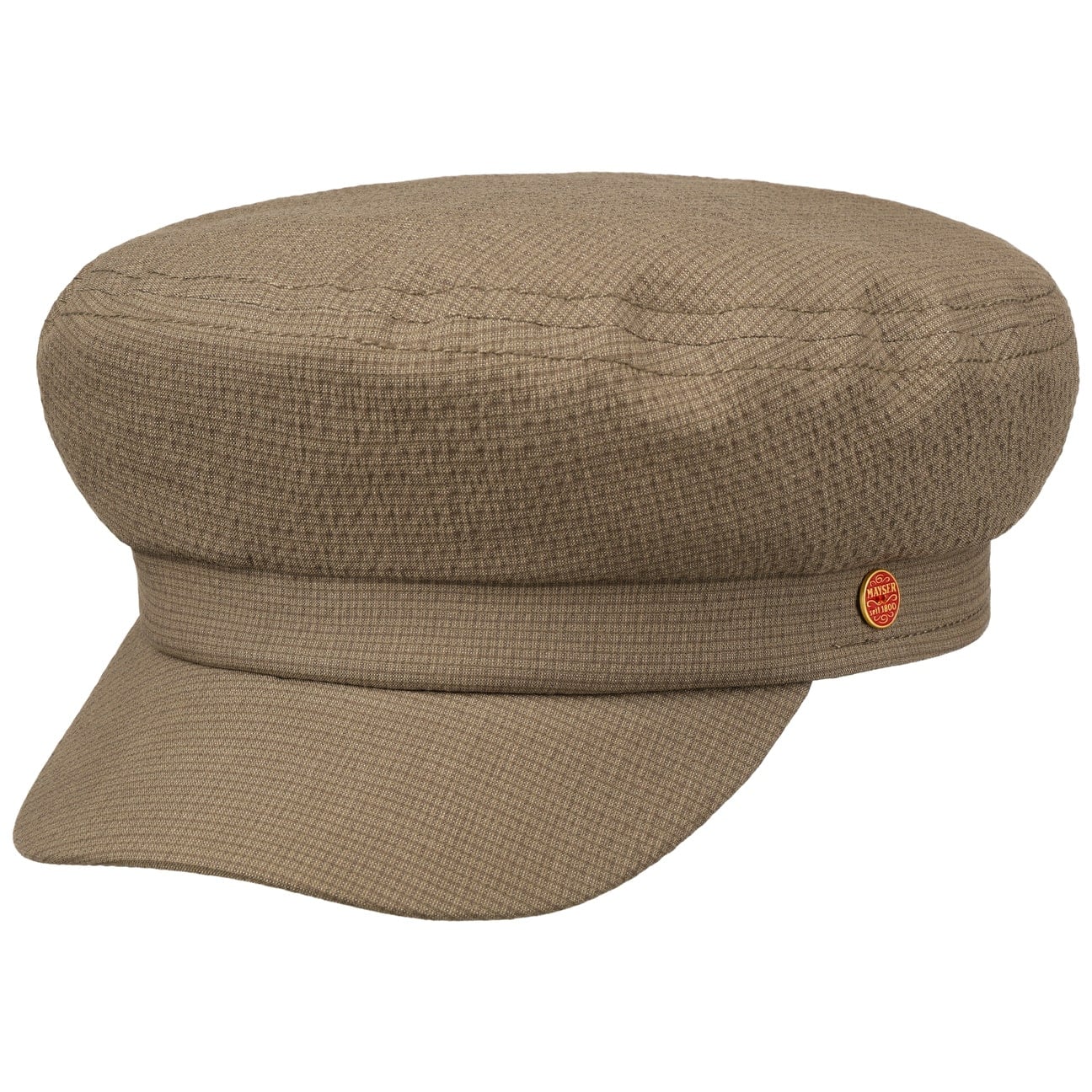 Seersucker Cotton Elbsegler khaki 3