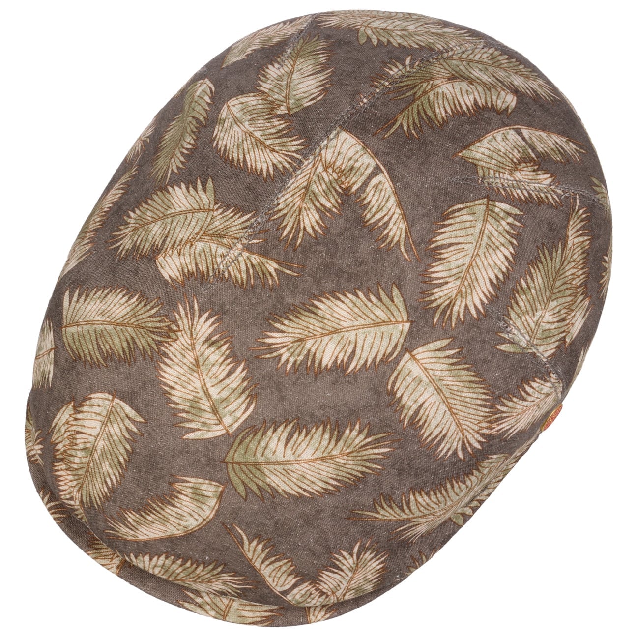 Casquette Plate Sidney Leaf taupe 6