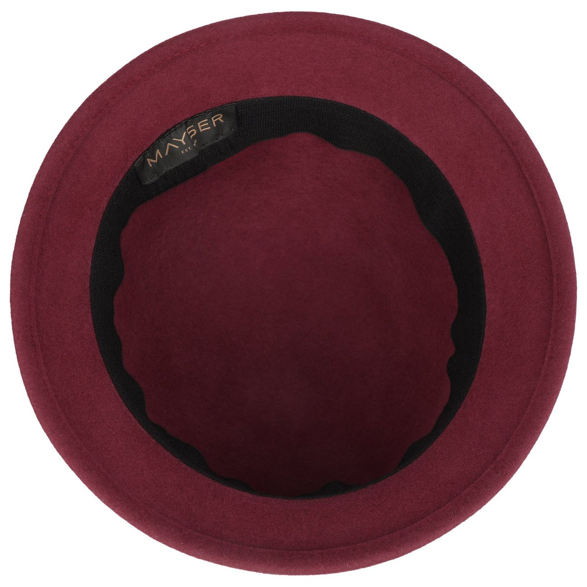 Perry Cashmere Wollhut bordeaux 3