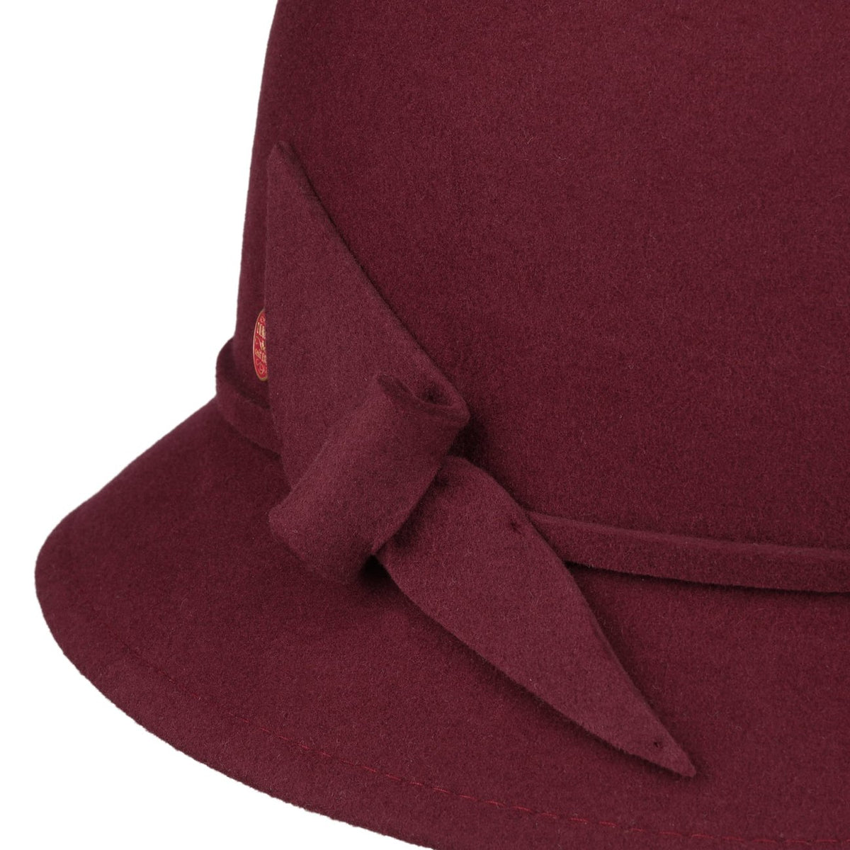 Perry Cashmere Wollhut bordeaux 5