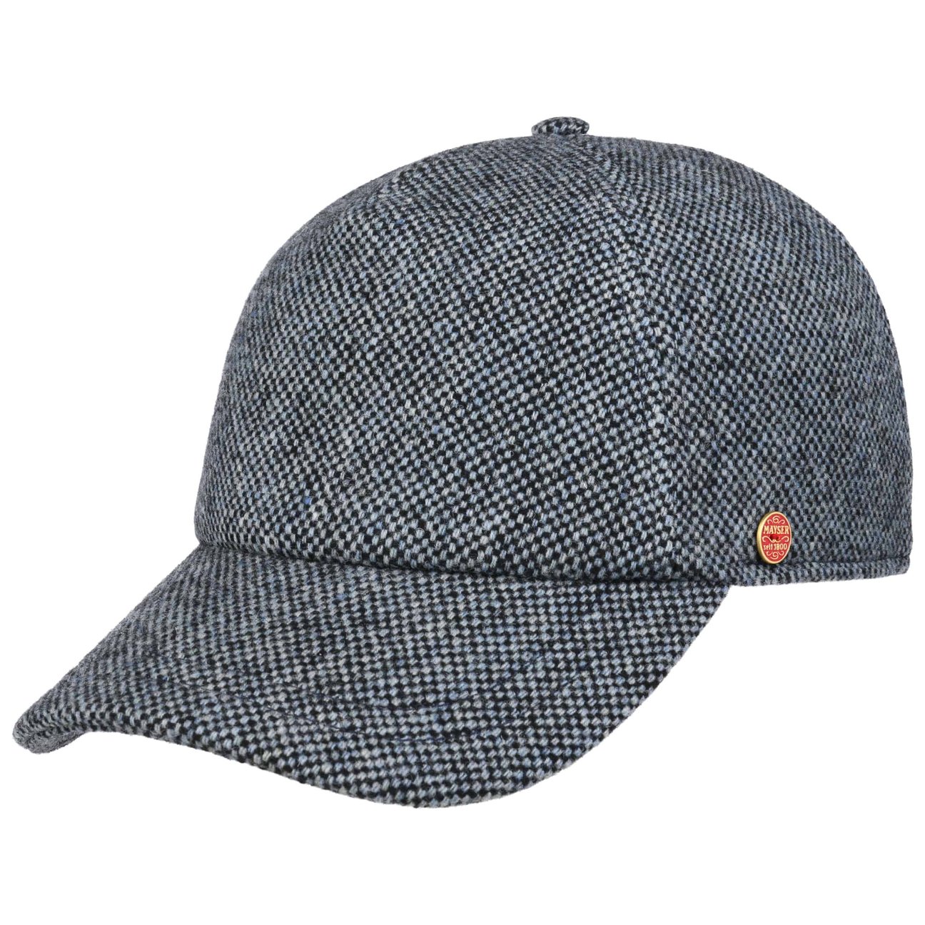 Classic Morgan Tweed Cap blau 3