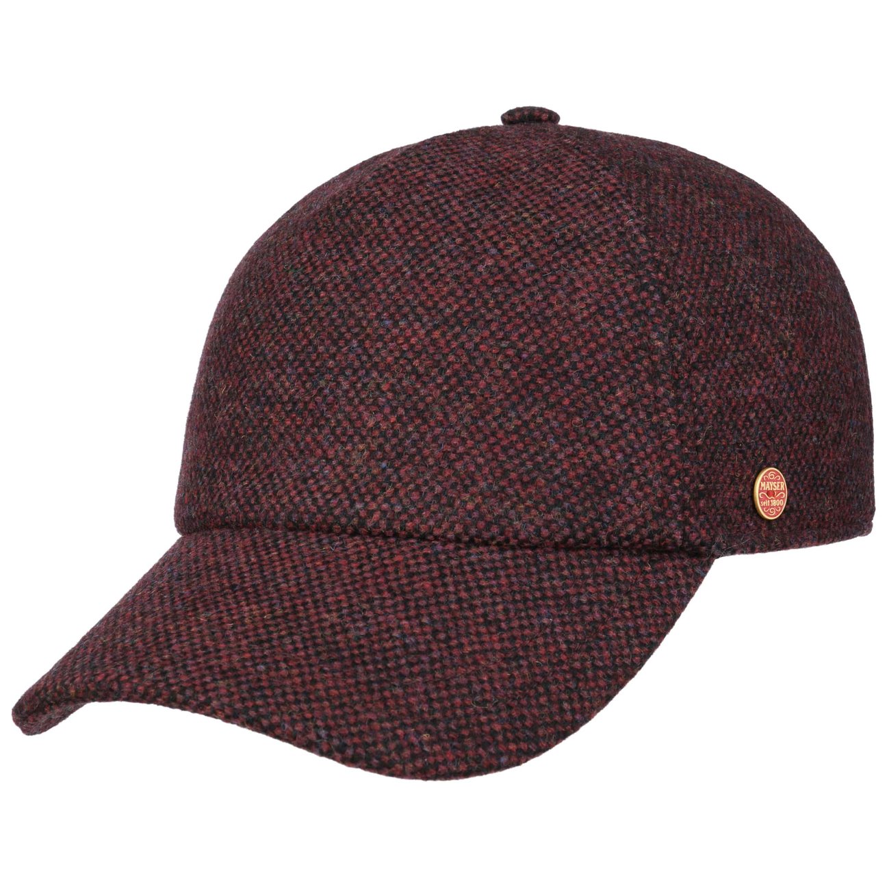 Classic Morgan Tweed Cap bordeaux 2
