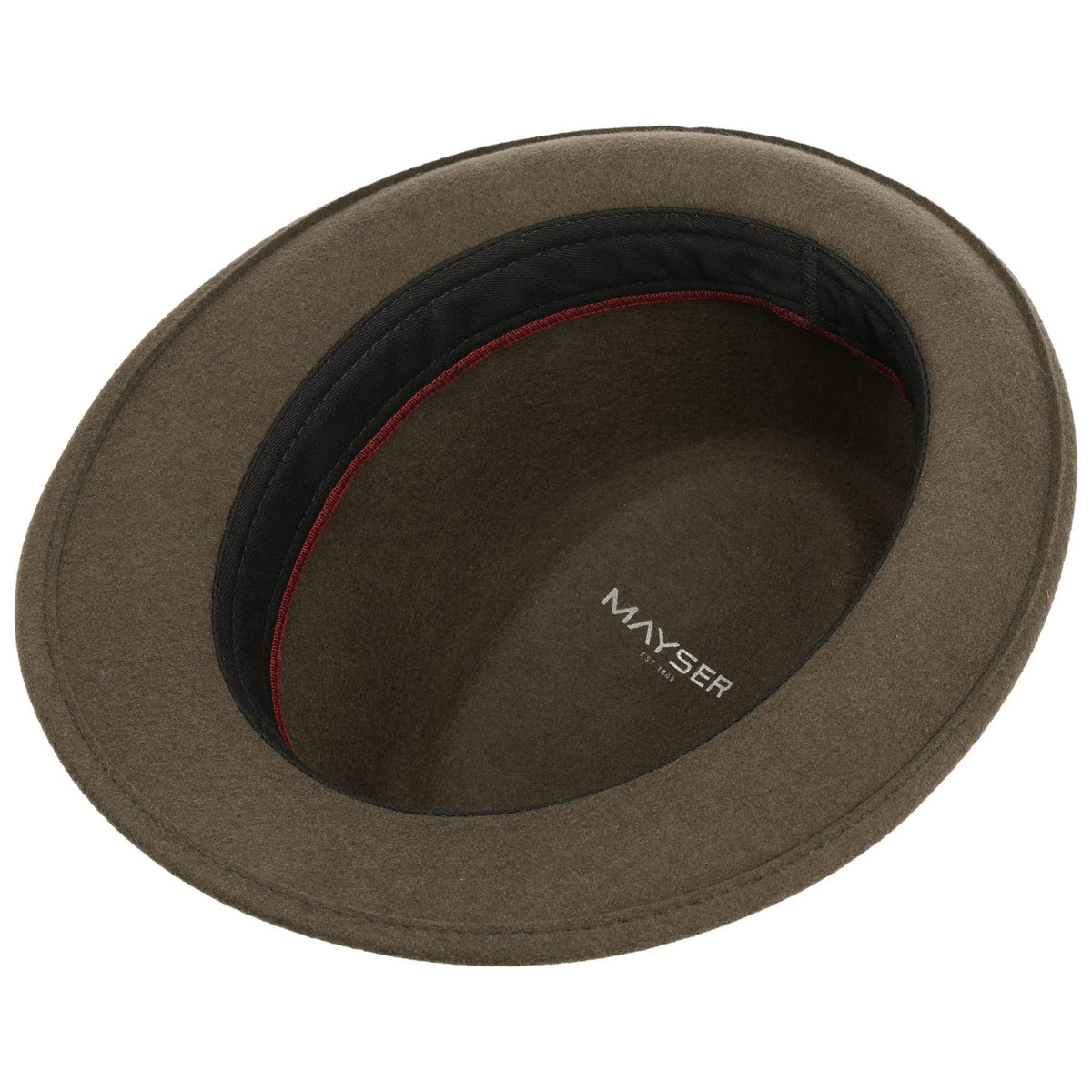 Troy Trilby Wollhut taupe 3