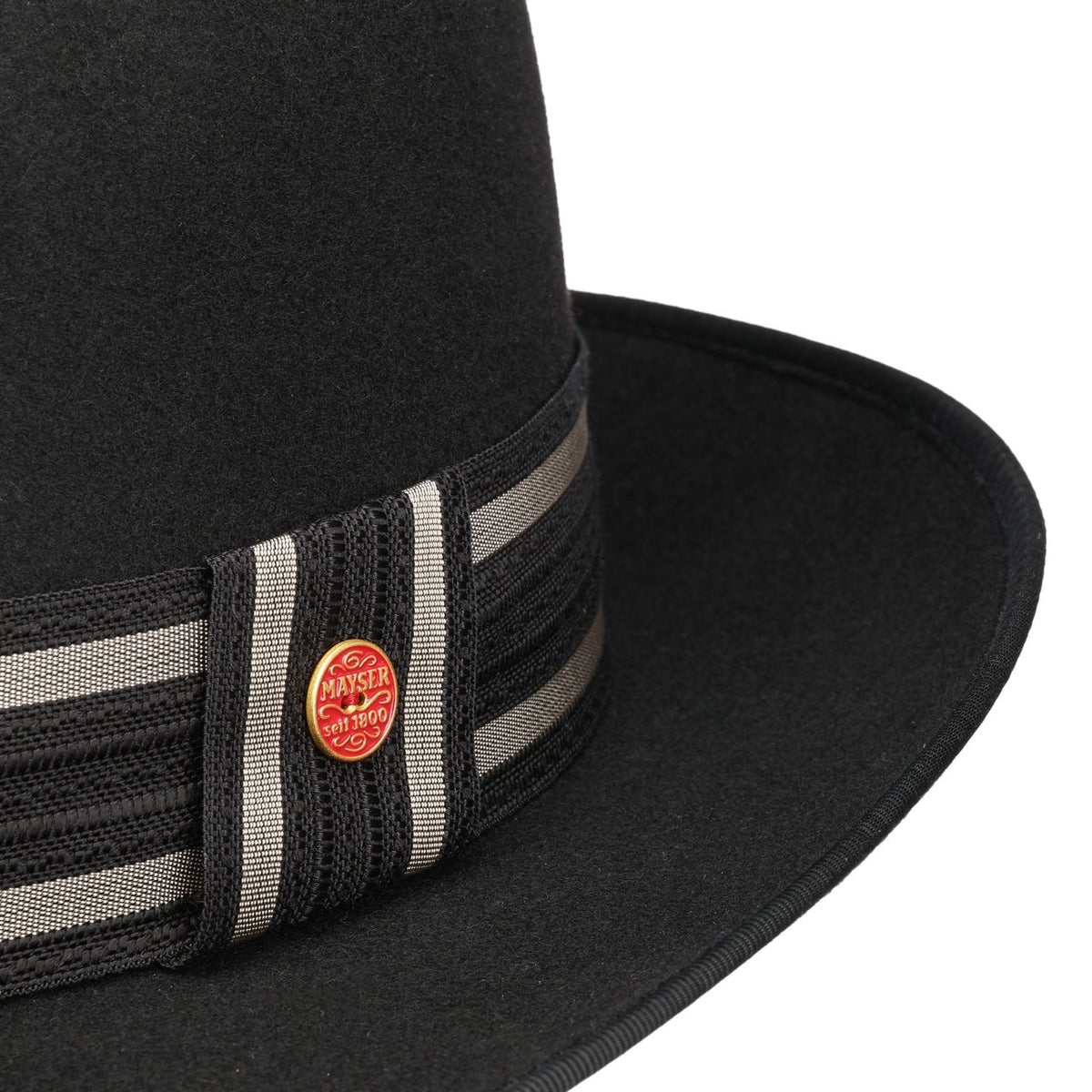 Mio Festive Fedora Wollhut schwarz 3