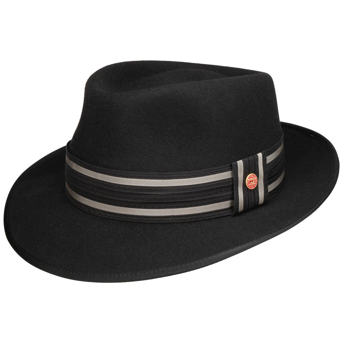 Mio Festive Fedora Wollhut schwarz 1