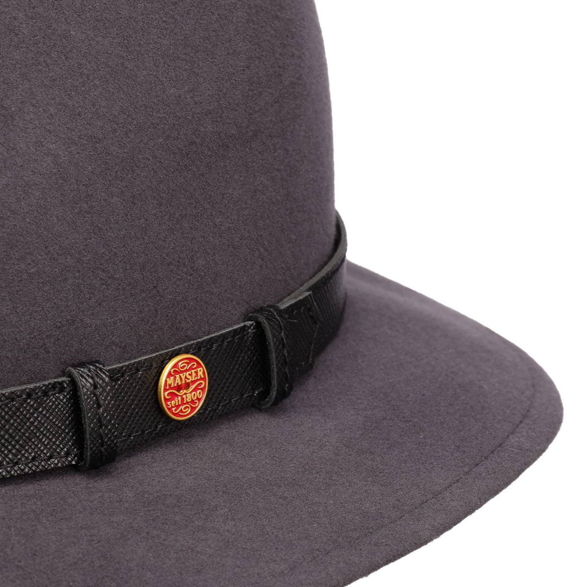 Bilbao Soft Wollhut mit Kaschmir grau 4