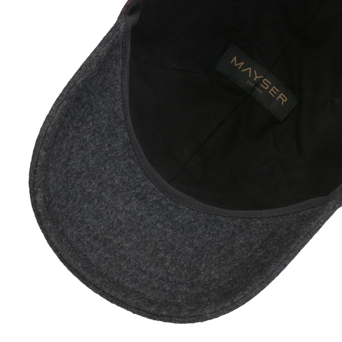 Lars Fading Check Cap camel 3