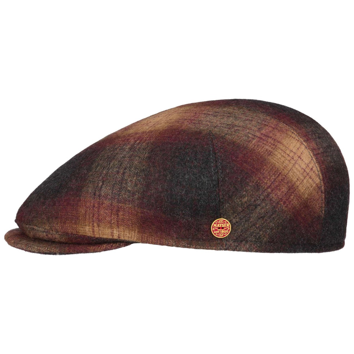 Sidney Wool Flatcap camel 1
