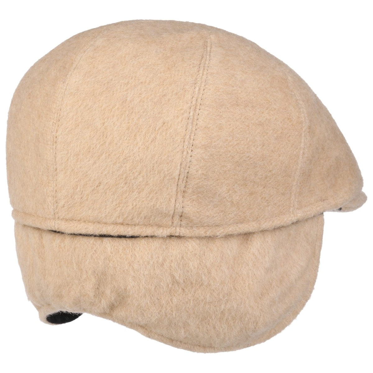 Sidney Alpaka Flatcap mit Ohrenklappen beige 4